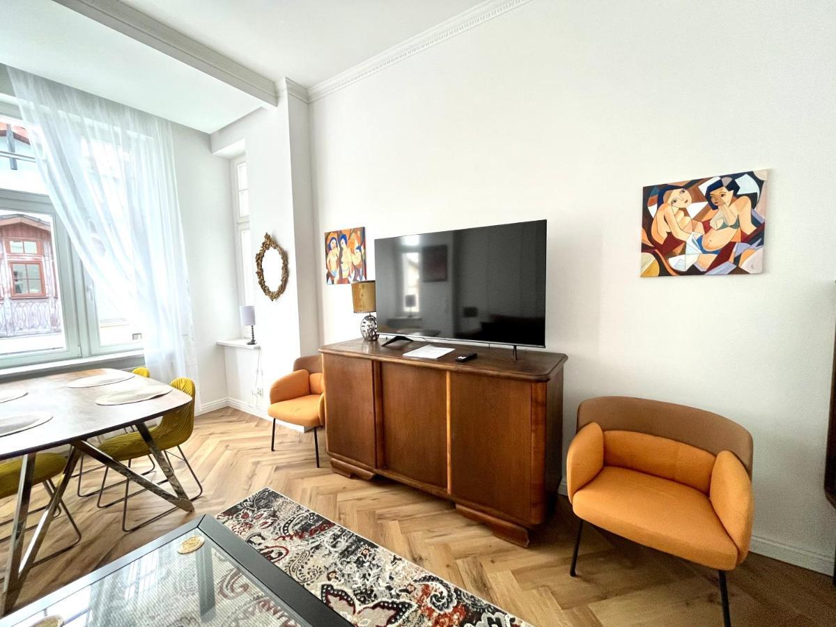 Agapella Apartamenty- Apartament Fiszera 500M From The Beach, Free Parking Sopot Buitenkant foto